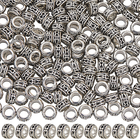 240Pcs Tibetan Style Alloy Beads TIBE-PA0001-03-1