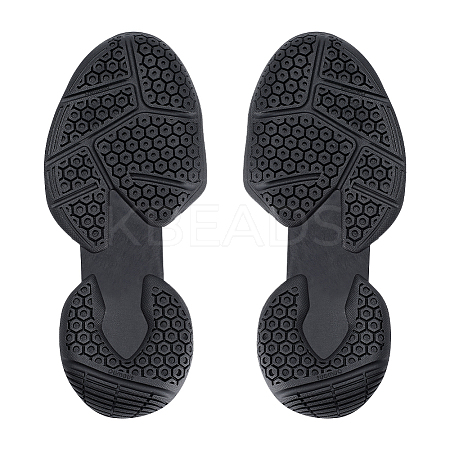 Shoe Repair Synthetic Rubber Shoe Sole Replacement DIY-WH0899-726B-1