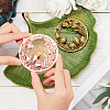 Zinc Alloy Candle Lids PALLOY-PH0013-61-3