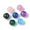25Pcs Round Imitation Cat Eye Resin Beads RESI-FS0001-65C-3