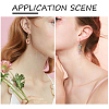 2Pcs DIY Moon & Letter A~Z & Nunber 0~9 Connector Charms Pendant Silicone Molds DIY-TA0004-18-8