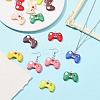 16Pcs 8 Colors Opaque Resin Pendants RESI-CJ0003-77-6