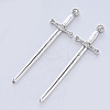 Tibetan Style Alloy Cabochons TIBE-R316-141AS-RS-2