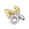 304 Stainless Steel Pendants STAS-B108-09GP-2