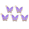 Alloy Enamel Pendants ENAM-T016-23B-RS-1