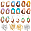 DIY Dangle Earring Making Kits DIY-OC0006-24-1