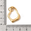 304 Stainless Steel Irregular Pendants STAS-G378-03G-3