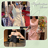4Pcs 4 Colors 3D Rose Satin Fabric Wrap Choker Necklaces for Women NJEW-CY0001-02-4