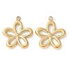304 Stainless Steel Pendants STAS-Q345-22G-1