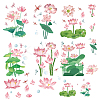 16 Sheets 8 Styles PVC Waterproof Wall Stickers DIY-WH0345-026-1