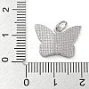 Brass Pendants with Shell and Jump Rings KK-D534-01P-3