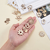Unfinished Wood Piece Decorations WOOD-CJ0001-44-5