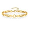 Letter 304 Stainless Steel Link Bracelets FS-WG7830E-14-1