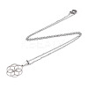Non-Tarnish 201 Stainless Steel Pendant Necklaces LS-NJEW-S105-JN599-45-1-2