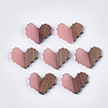Resin & Walnut Wood Cabochons RESI-S358-89B-1