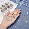 140Pcs 14 Style Tibetan Style Alloy Pendants FIND-SC0001-97-3