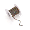 Ion Plating(IP) 304 Stainless Steel Curb Chains MP-TAC0010-01M-1