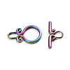 Ion Plating(IP) 304 Stainless Steel Toggle Clasps STAS-D142-03A-M-2
