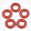 Painted Natural Wooden Linking Rings WOOD-Q040-003B-M-2