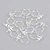 Plastic Clip-on Earring Findings KY-S155-04-1