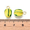 Alloy Enamel Charms ENAM-N056-404F-3