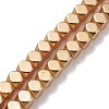 Non-magnetic Synthetic Hematite Beads Strands G-H270-01G-03-1