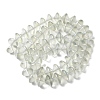 Electroplate Glass Beads Strands EGLA-G038-01A-HR01-2