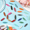 100Pcs Rice Imitation Gemstone Acrylic Beads OACR-SP0001-66-5
