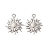 201 Stainless Steel Pendants STAS-C130-15P-1