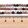 Natural Charoite Beads Strands G-P618-3mm-04-5
