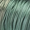 Round Nylon Satin Rattail Cord NWIR-WH0009-15A-15-3