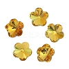 Glass Rhinestone Cabochons RGLA-WH0013-09F-1