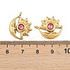 304 Stainless Steel Rhinestone Pendants STAS-Z166-24G-07-3