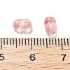 Gradient Color Transparent Frosted Acrylic Beads X1-OACR-M023-06G-3
