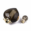 Natural Smoky Quartz Pendants G-T131-16B-4