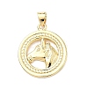 Brass Pendants KK-H539-19G-G-1