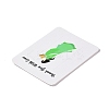 Rectangle Paper Hair Clip Display Cards CDIS-C004-03F-4