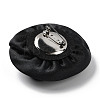 Flower Cloth with Plastic Pearl Brooch Pin LS-JEWB-K013-01P-01-2