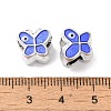 CCB Plastic Enamel European Beads CCB-G018-02J-2