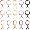 45Pcs 5 Colors 304 Stainless Steel Leverback Earring Finding STAS-NB0001-74-1