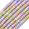 Ombre Effect Dyed Glass Beads Strands LS-GLAA-C043-01D-1