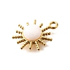 Synthetic Gemstone Pendants LS-STAS-A114-01G-02-2