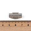 304 Stainless Steel Magnetic Clasps STAS-C127-16P-3