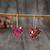 Resin Hoop Earrings FS-WG60B6C-03-2