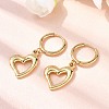 304 Stainless Steel Hoop Earrings EJEW-P329-02B-G-2