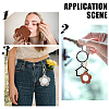 CutHollow 2Pcs 2 Colors PU Leather Pendant Decorations HJEW-CL0001-04A-4