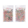 300Pcs Luminous Acrylic Beads MACR-YW0001-40-10