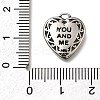 Retro 304 Stainless Steel Charms STAS-L284-18AS-07-3