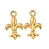 Ion Plating(IP) 304 Stainless Steel Pendants X-STAS-N103-105G-1