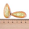 Dyed Synthetic Imperial Jasper Pendants G-P529-07K-3